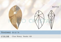 Chandelier drop, crystal pendant-(KC113)