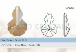 K9 quality crystal chandelier parts drop-(KC016)