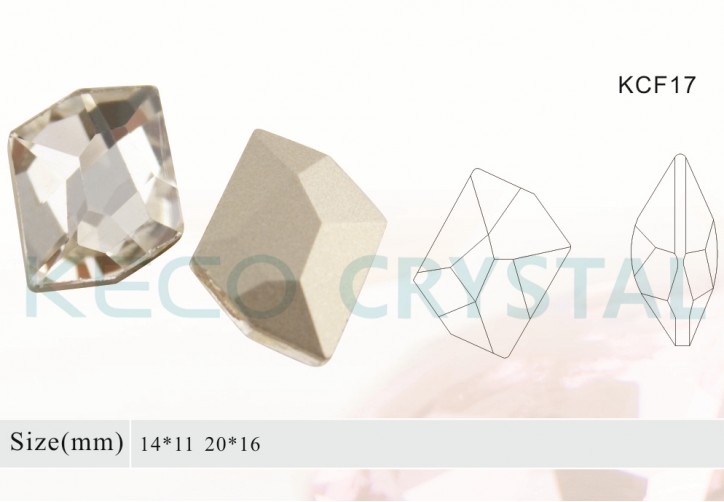 jewelry crystal beads-(KCF17)