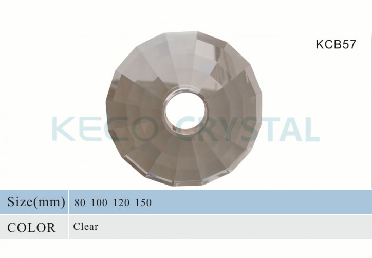 crystal glass bobeches-(KCB57)
