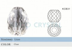 facet crystal column-(KCB31)