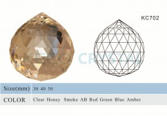 240 facets glass ball for crystal chandelier-(KC002)