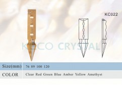 sharp crystal prism for chandeliers-(KC022)